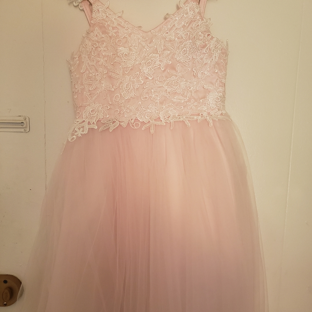 Pink Flower Girl/Celebration Dress